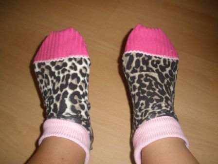 Auch bei uns gibts genhte Socken