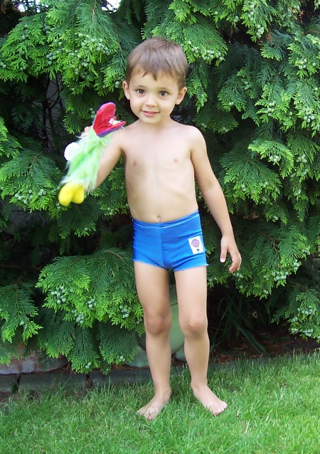 Eine Badhose fr Joshua