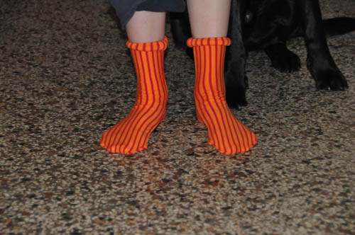ein paar Probesocken