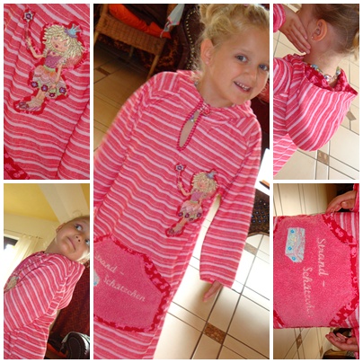 Frottee Strandkleid
