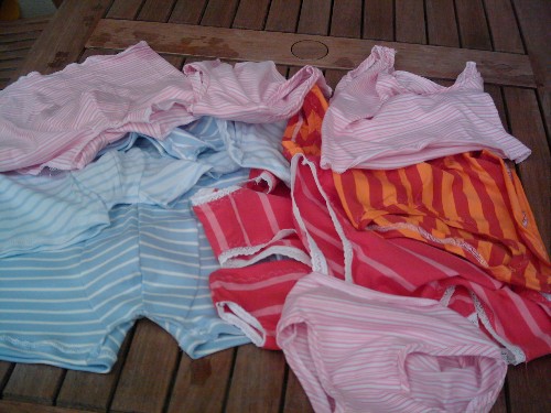 5 m sanetta-stoffe aus dem angebot....