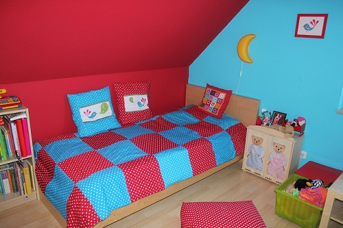 Ein Love-Chirp-Kinderzimmer