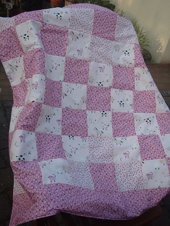 Pachwork-Kinderdecke