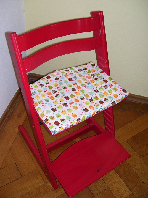 Sitzkissen fr Kinderhochstuhl