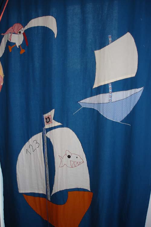 eine Gardine f�rs Kinderzimmer