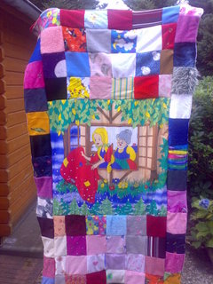 Patchworkdecke fr die Kleinste