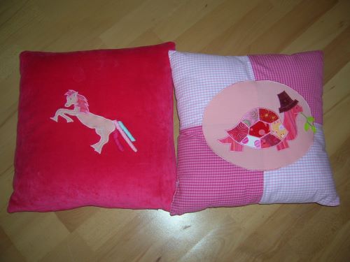 2 Kuschelkissen