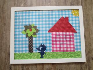 Wandbild f�r�s Kinderzimmer gen�ht