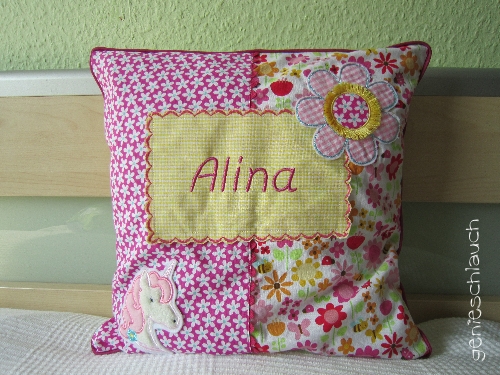 und noch ein Kissen...