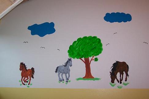 Die untere Wand
