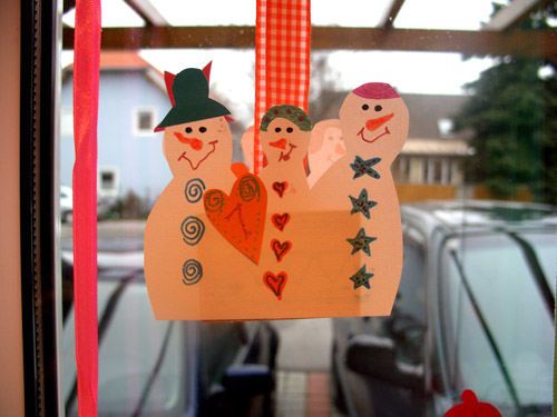 ..unser selbstgebastelter Adventkalender...