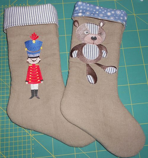 Nikolausstiefel fr Jungs