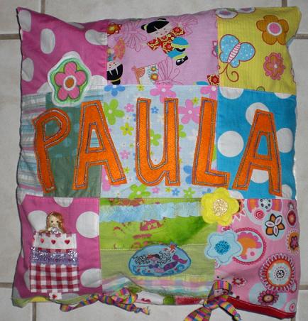 Patch-Kissen mit Pppi