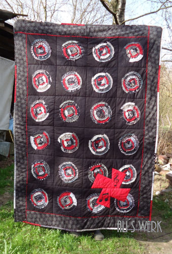 Patchworkdecke Bulls Eyes