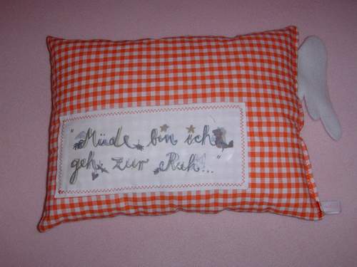 Kuschelkissen Detail