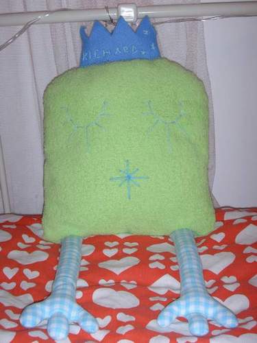 Kuschelkissen "schlafender Prinz"