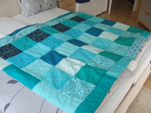 Tagesdecke in meinen Lieblingsfarben