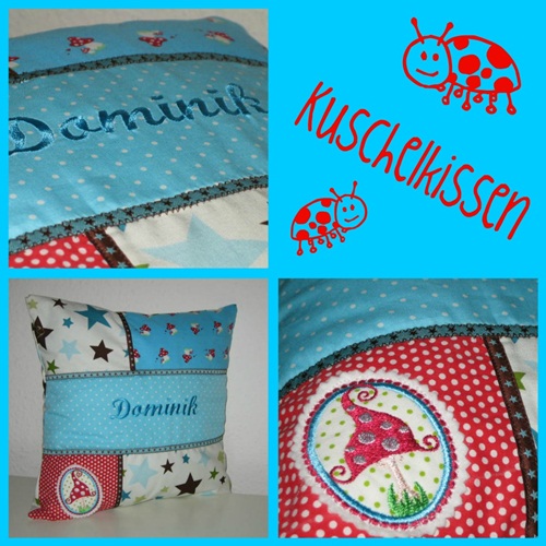 Kuschelkissen mit Namen