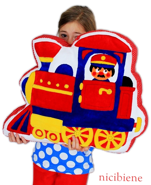 Kissen Lokomotive