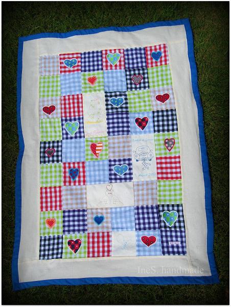 "Hochzeits.Quilt" Geschenk