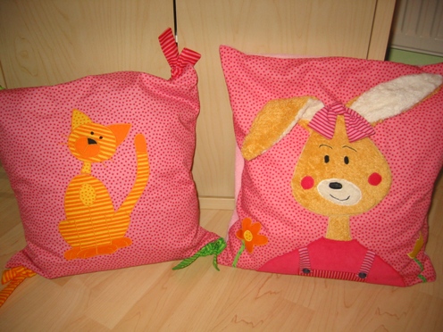 Kissen "Karla" + "Kleintieger"