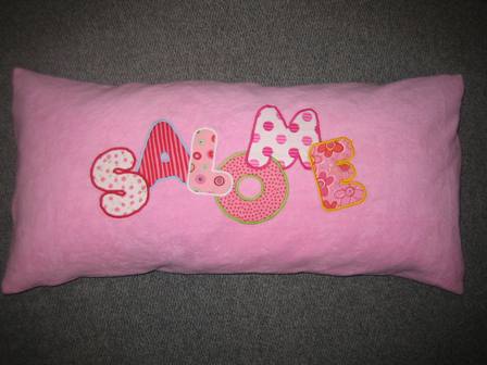 Taufgeschenk Kuschelkissen