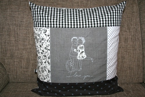 Kuschelkissen fr meinen Mann