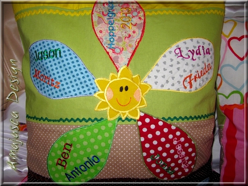 Abschiedsgeschenk Kissen