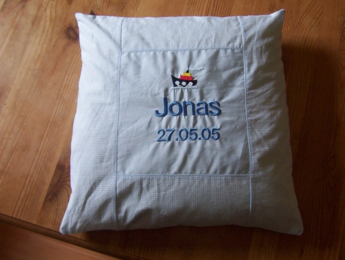 Ein Kuschelkissen