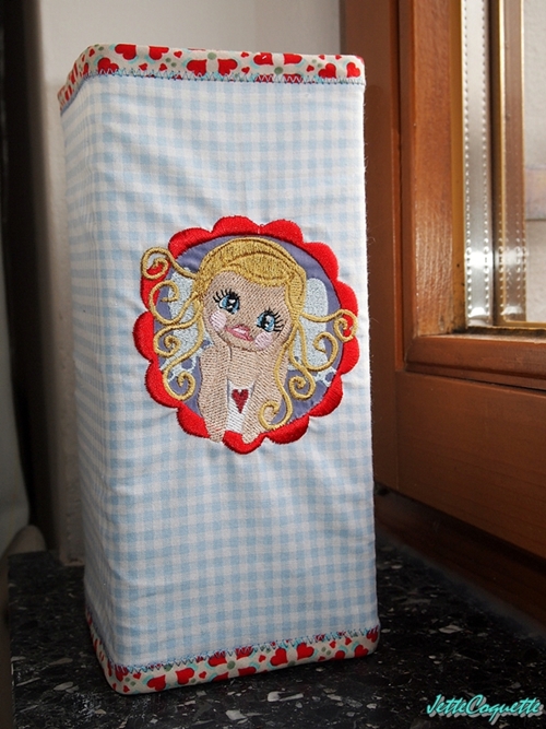 Lampenmntelchen mit Schutzengel