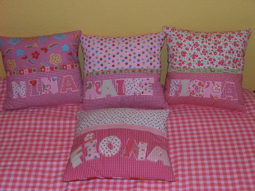Kuschelkissen mit Namen