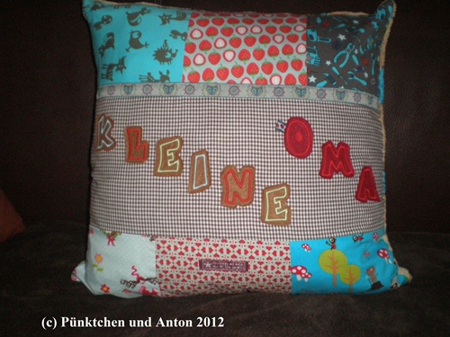 Kuschelkissen fr "Kleine Oma"
