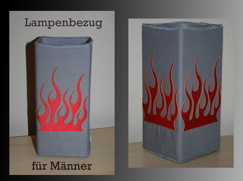 Lampenbezug fr Mnner