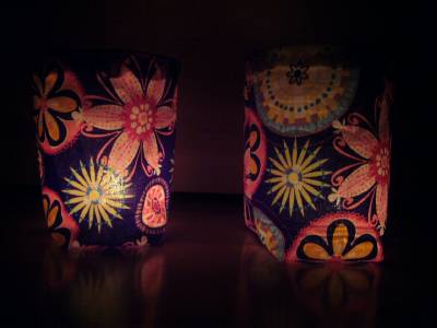 * Lichterbeutel im Dunkeln *