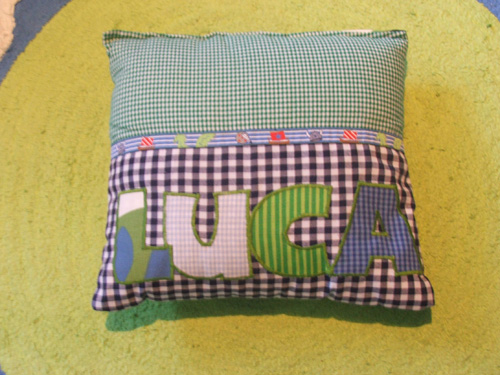 Kuschelkissen mit Namen