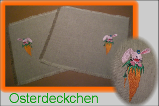 Osterdeckchen...