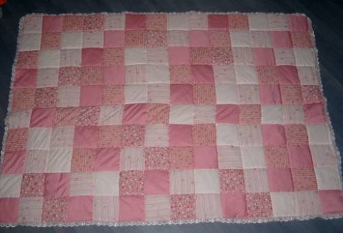 PATCHWORKDECKE FR UR-OMA :-)