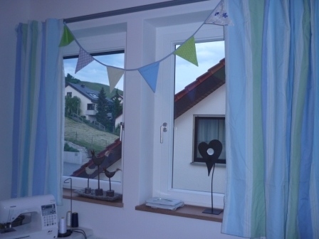 Eine neue Fensterdeko...