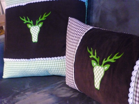 Kissen im Doppelpack...