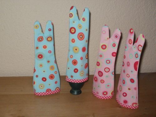 Eierhasen rosa-blau