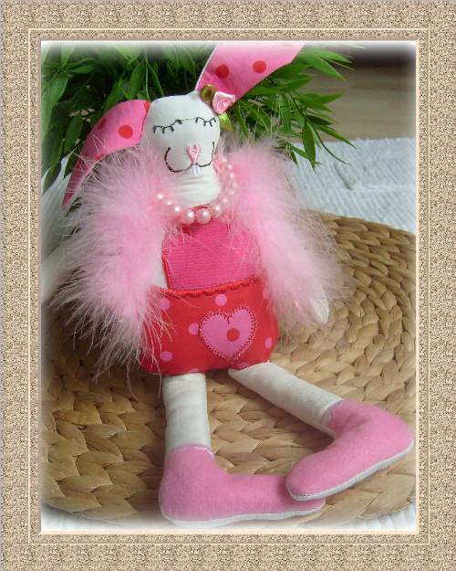 eine kleine Hasen-Lady .......