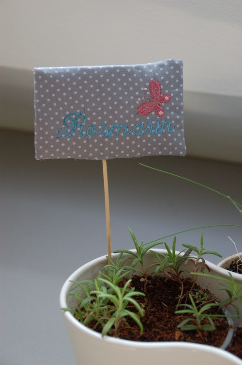 Pflanzenstecker Idee