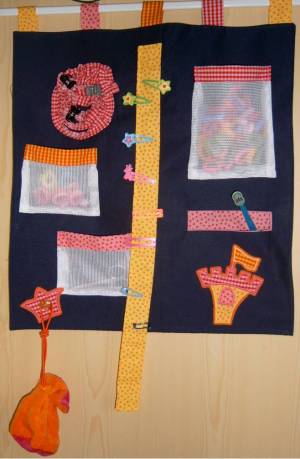 Haaruntensilo bunte Farben