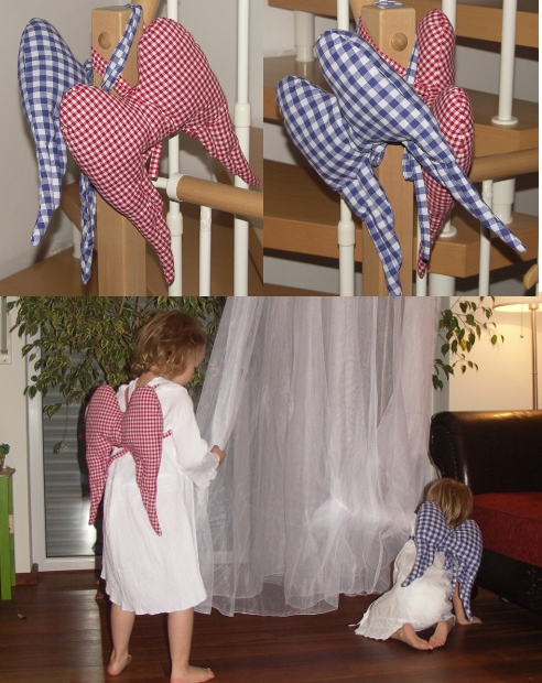 Endlich die Flgel von Tilda genht