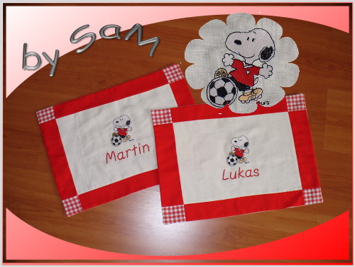 f�r zwei kleine Jungs im Fu�ballfieber...