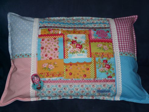 Patch mit Liebe Kissen