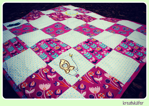 Babypatchworkdecke
