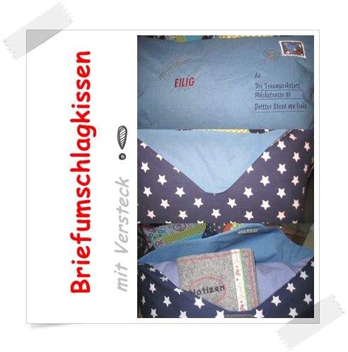Briefumschlagkissen