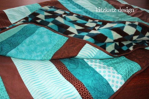 Patchwork-Decke