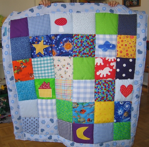 kunterbunte Krabbeldecke
